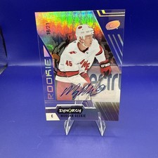 2020-21 UPPER DECK SYNERGY MORGAN GEEKIE ROOKIE SIGNATURE AUTO SSP RC #’d /21!