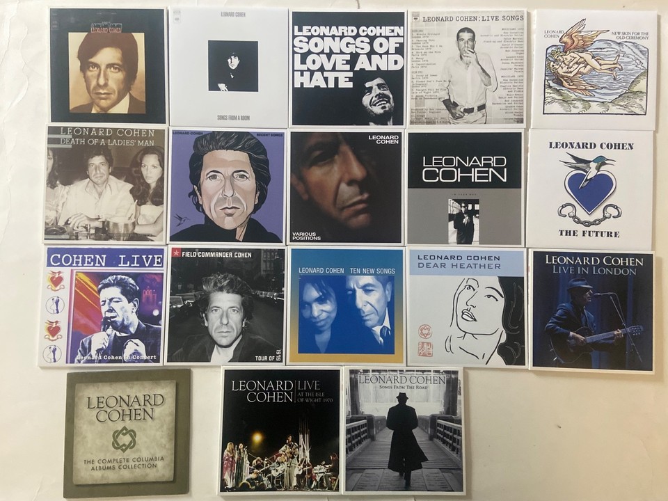 Leonard Cohen ~ The Complete Columbia Albums Collection ~ 18 x CD Box ...