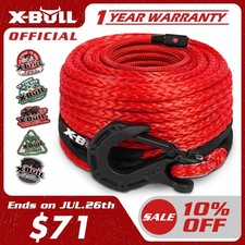 X-bull 32000lbs Winch Rope Synthetic 38 X 85ft Recovery Rope Truck 4wd 4 Color X-bull 32000lbs Winch Rope Synthetic 38 X 85ft Recovery Rope Truck 4wd 4 Color