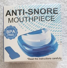 Snore Solution Mouthpiece Anti-Snoring Mouth Guard Dental Night BPA-free NIB NEW