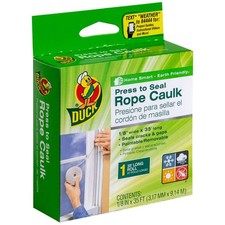 Duck Brand Rope Caulk: 1/8 in. x 35 ft. (Grey)