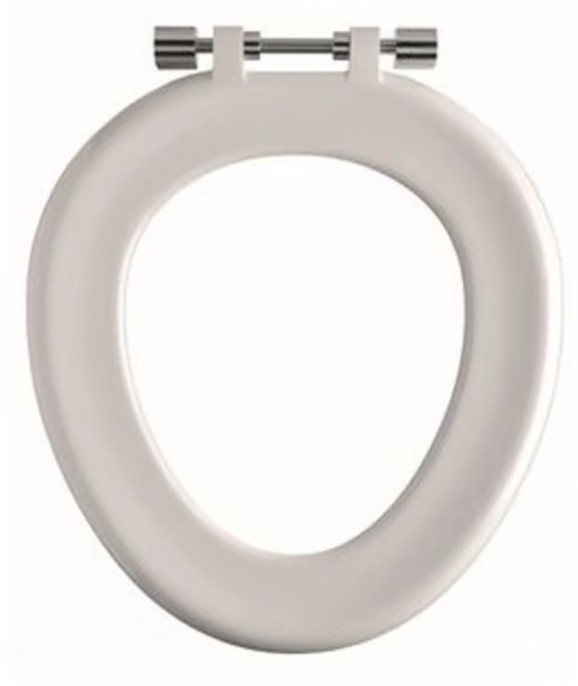 Twyford Sola Full Toilet Seat Ring White - SA1306WH