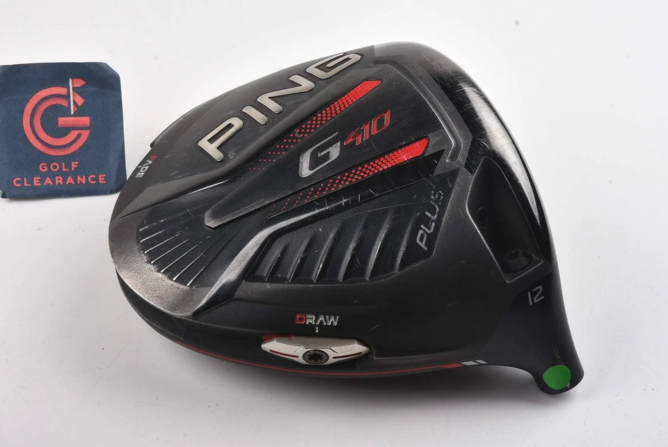 Ping G410 Plus Driver / 12 Degree / Head Only / Cracked Hosel / Heavy Wear - Image 2 of 4