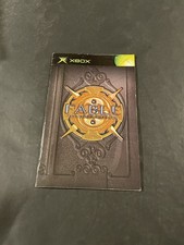 fable xbox Manual Only