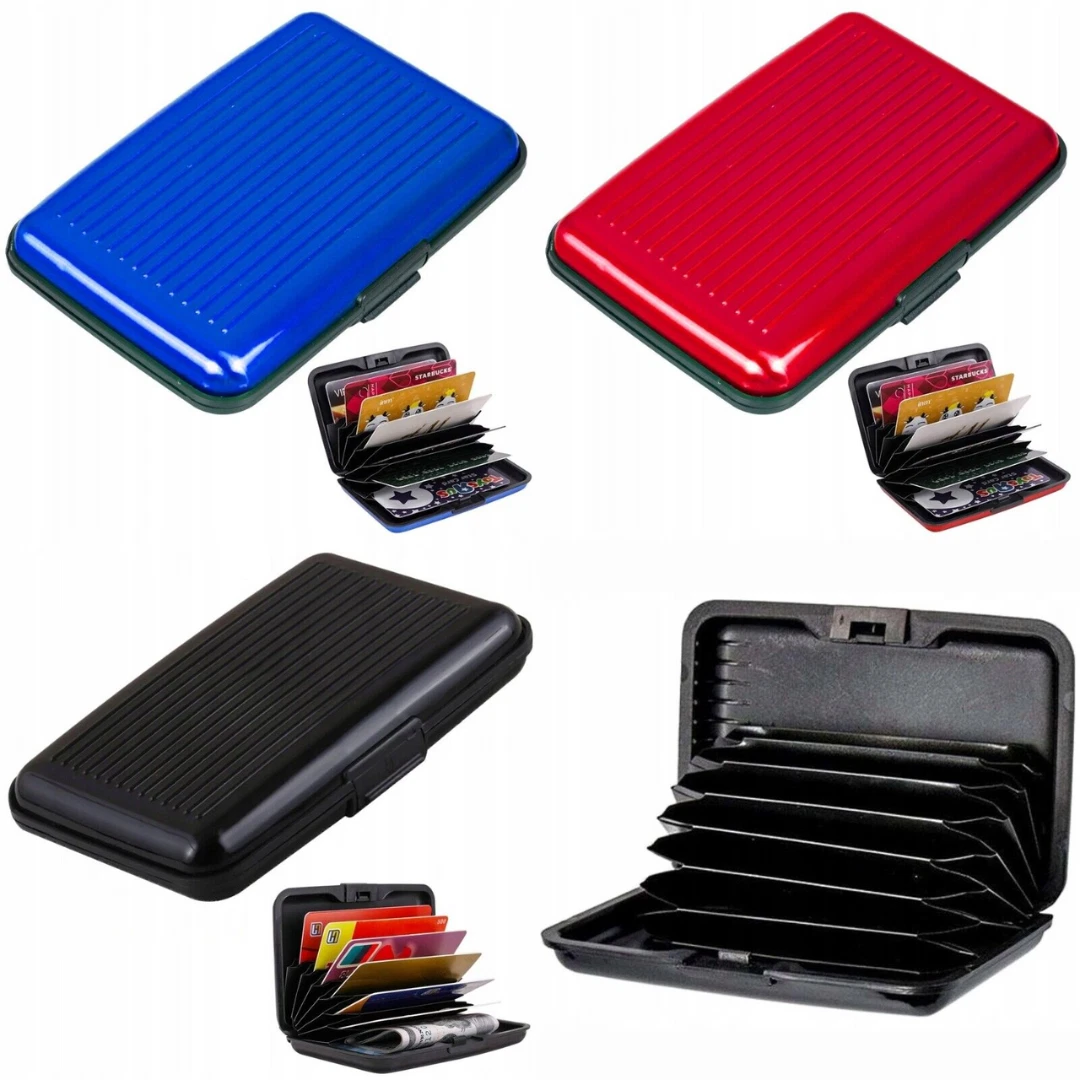 WeeDee Kartenetui Airtag Herren Geldbörse Klein Slim Wallet RFID Schutz