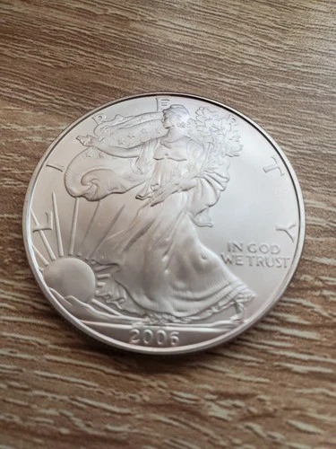 2006 American Silver Eagle Fine Silver Dollar Coin-Uncirculated Ungraded