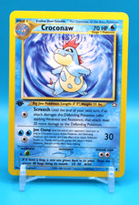 Pokémon TCG Neo Genesis 1st Edition Croconaw Card 31/111 NM Condition