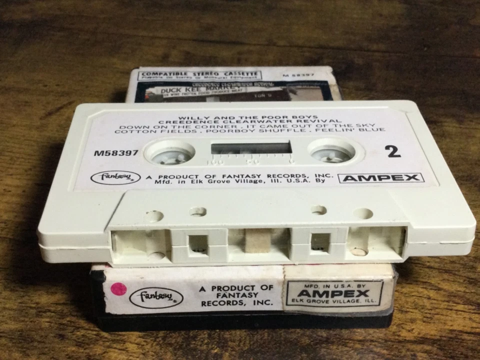 Creedence Clearwater Revival - Willy And The Poor Boys Cassette Tape Snapcase - Image 2 of 4