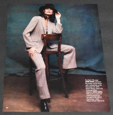 2002 Print Ad Sexy Fashion Legs Lady Heels Brunette Anne Klein Boots Hats Chair