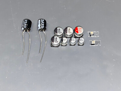 SNES 1 Chip Capacitor Kit Ghosting Vertical Line Fix Super Nintendo