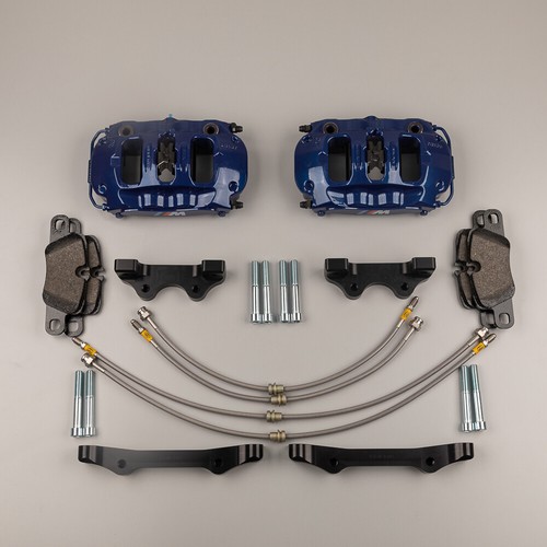 Big brake upgrade BMW X5 X6 E70 E71 Front & rear Brembo 4 pot, lines to M5 parts - Picture 2 of 4