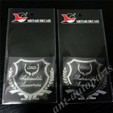2x Silver Dad Garson Vip Jdm Jp Japan Car Window Emblem Badges Decal Stickers 2x Silver Dad Garson Vip Jdm Jp Japan Car Window Emblem Badges Decal Stickers