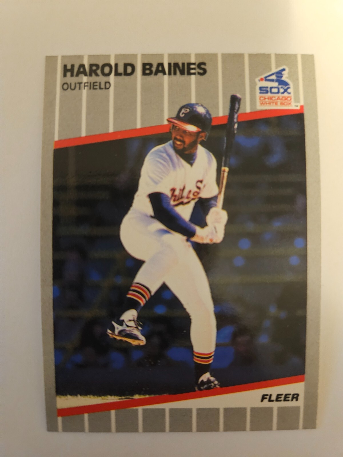 1989 FLEER HAROLD BAINES #491 NM