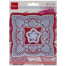 Marianne Design Creatables Dies Anja's Squares Set, 4/Pkg LR0242, Up To 4.75"