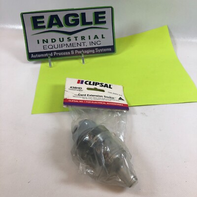 Clipsal 438HD Transparent 10A 250VAC Cord Extension Socket   Ships from USA