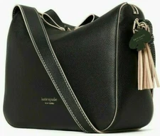 Kate Spade Anyday Medium Shoulder Bag Black Leather PXR00248 NWT $298 Retail