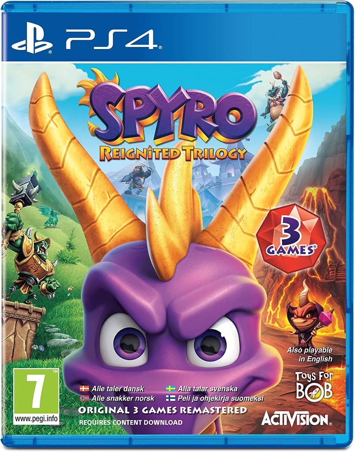 Spyro Reignited Trilogy PS4 *NEW & SEALED PLAYSTATION 4 GAME*  SAME DAY DISPATCH