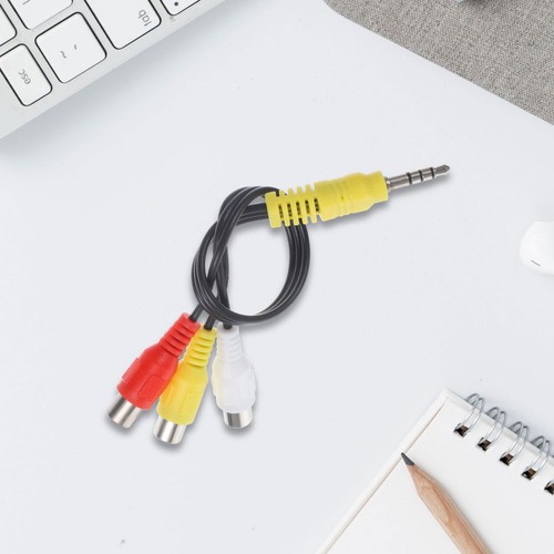 3Pcs Video Adapter Cord Audio Adapter Cord Reusable Connect Cord Receiver - Afbeelding 12 van 12