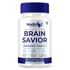 Mindfull Wellness Brain Savior Mindful Wellness Pills (60 Capsules)