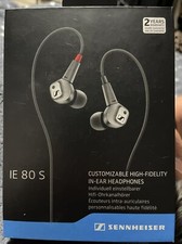 Sennheiser IE 80 S- Open Box/NEVER USED 