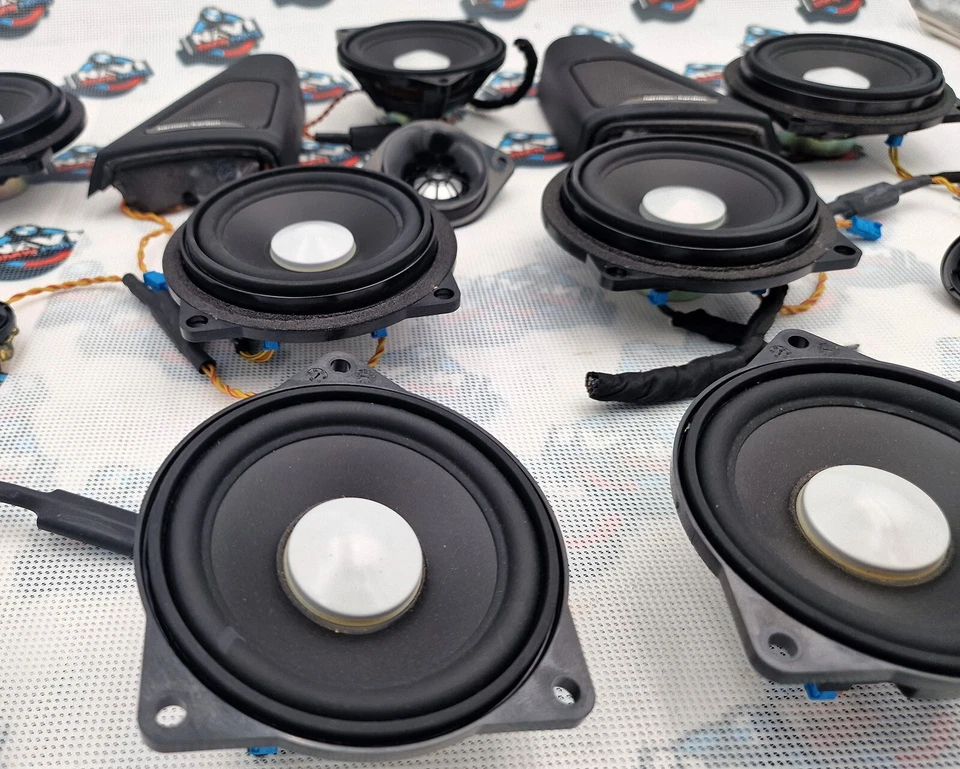 JUEGO DE ALTAVOCES HIFI SUPERIORES ORIGINALES BMW SERIE 5 F10 F11 M5 2009-2016 HARMAN KARDON Foto 4 de 4