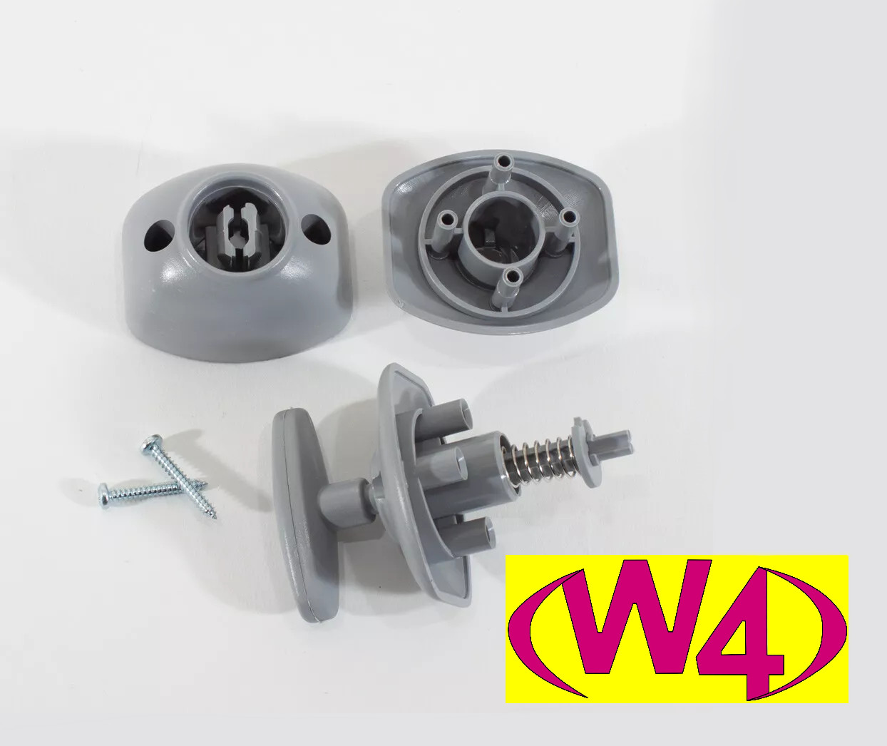 W4 Quick Release Barrel Door Retainer Grey - 00009