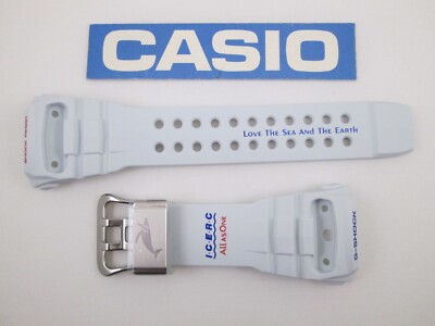 G-Shock Gulfmaster I.C.E.R.C GWN-Q1000 GWNQ1000K snow white resin watch band