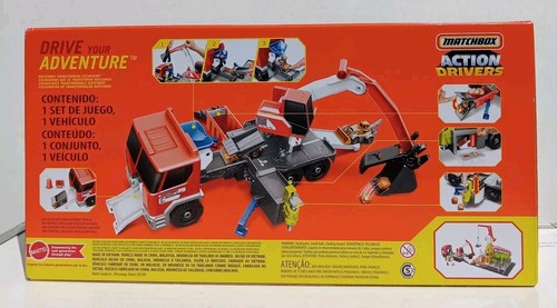 Matchbox Action Drivers Transforming Excavator, Construction Truck - Picture 6 of 15