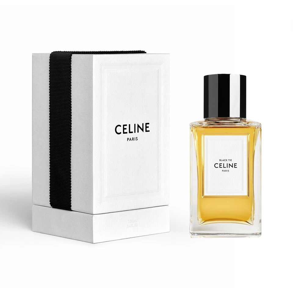 Perfume Celine Black Tie 3,4 OZ eau de parfum spray perfume para mujeres hombres Foto 2 de 3