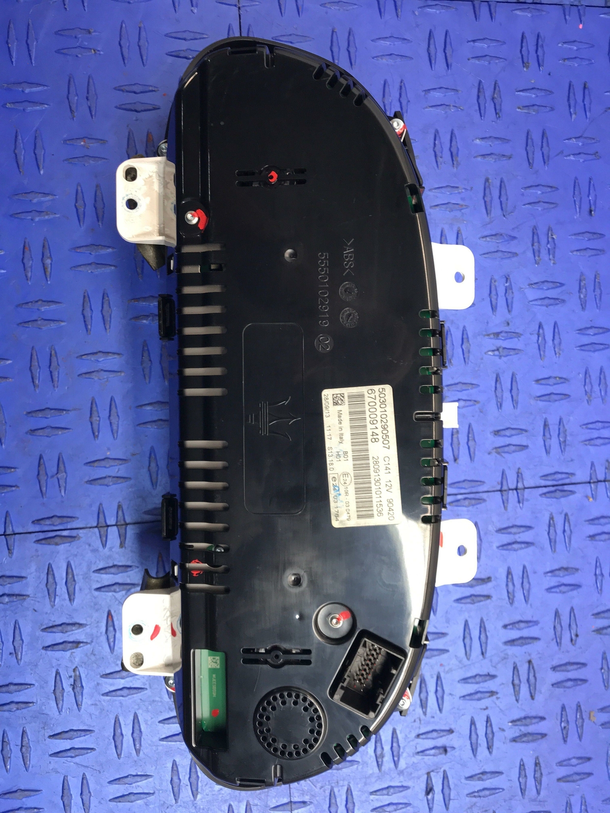 2013 - 2016 MASERATI QUATTROPORTE M156 SPEEDOMETER CLUSTER **47K** 670009148 OEM