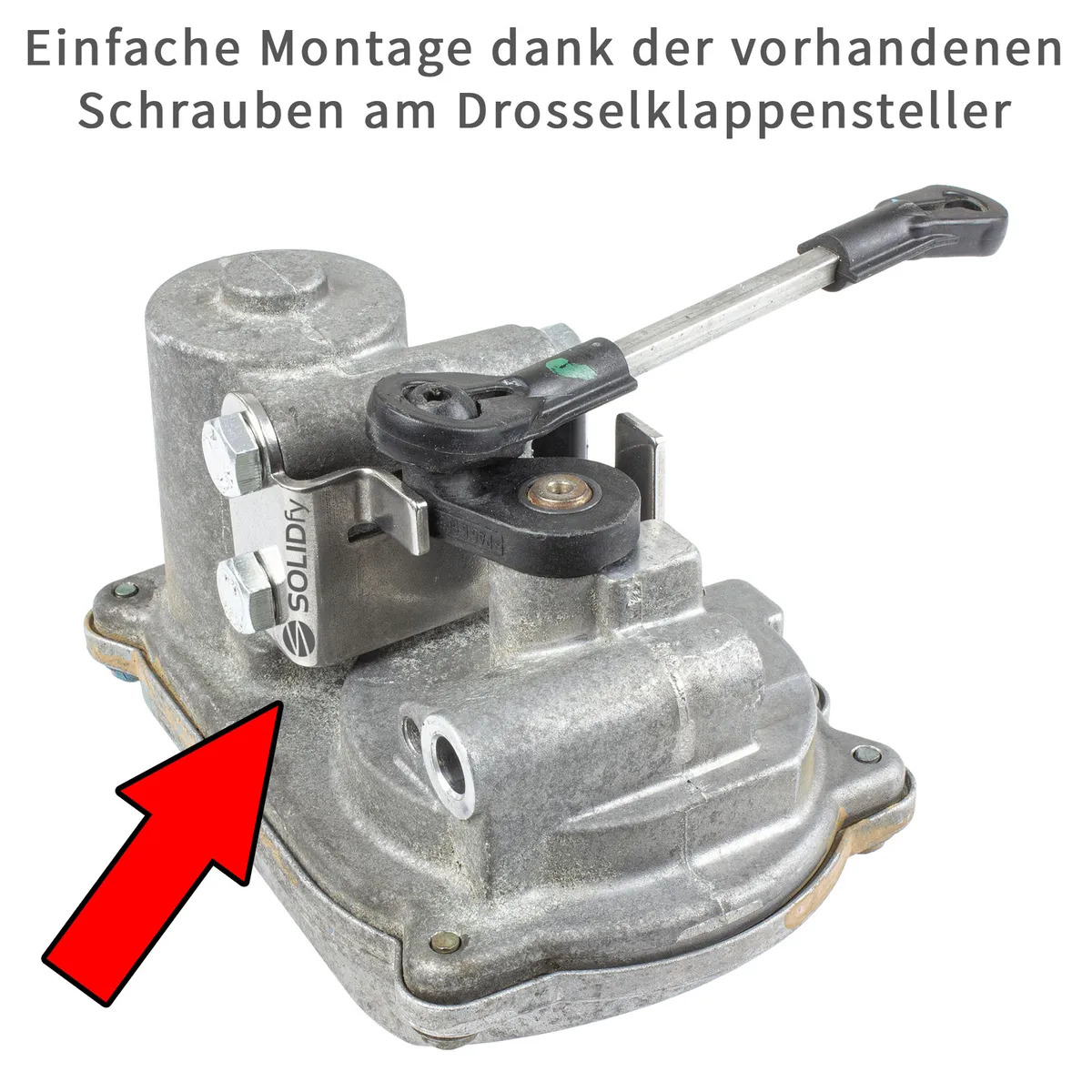 Ansaugkrümmer P2015 Fehler Reparaturset Stellmotor VW, Audi, SEAT, Skoda