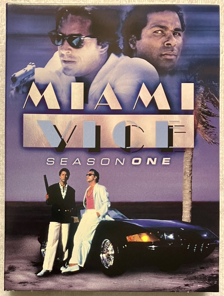 Miami Vice Season 1 One (6-DVD) Slipcover, Don Johnson, Philip