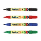 Artline 70 High Performance Colour Permanent Marker Pen 1.5mm Bullet Nib | PK 12