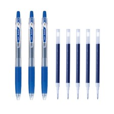 PILOT Juice 0.7mm Ballpoint Pen  refill Set pen 3P refill 5P  LJU-10F