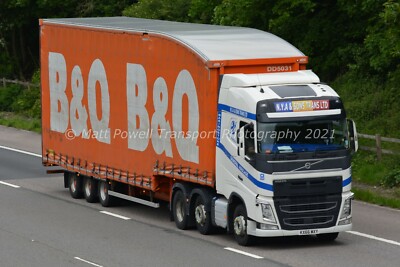 LKW Foto 12x8 - Volvo FH - N.Y.A & Sons Trans Ltd - KX66 MXY