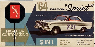 Original '64 Falcon Sprint Hardtop Customizing Kit AMT | No. 5124-150 | 1:25