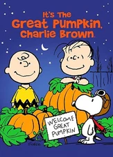 1966 Its The Great Pumpkin Charlie Brown Movie Poster 11X17 Linus Snoopy 🎃🍿