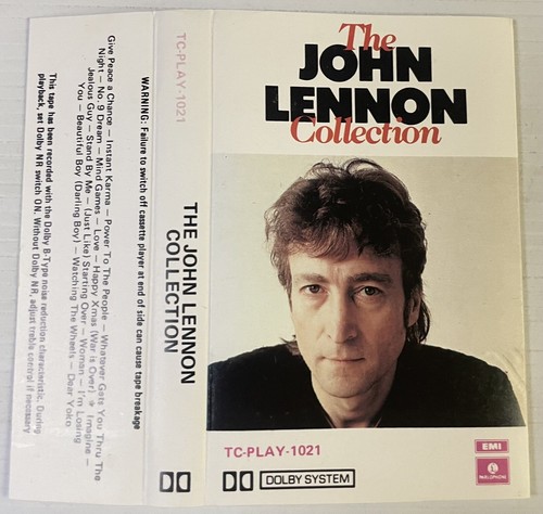 The John Lennon Collection Music Cassette Tape TC-PLAY-1021 Parlophone 1982 - Picture 4 of 24
