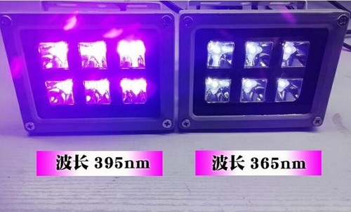 60W Light Effect 395nm 365nm 6LED UV Lamp UV Resin Curing Inks Nail Dryer Lamp - Picture 14 of 14