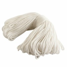 6mm/8mm Blanc Tressé Cordon Corde Ligne pour le Camping Navigation Voile Neuf