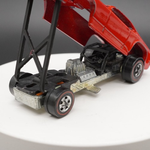 1969 Hot Wheels Redline Red Mongoose Funny Car NICE!! - Photo 12/13