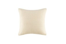 INK IVY Bree Knit Square Decorative Pillow Cover in Ivory