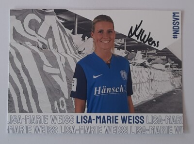 Lisa-Marie Weiss Autogrammkarte Saison 2023/2024 SV Meppen