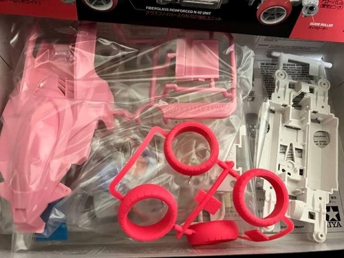 Tamiya 95465 Mini 4WD THUNDER SHOT Mk.Ⅱ PINK SPECIAL 1/32 - Photo 3 sur 3
