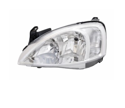 Left Headlight for Opel Corsa C 2001 2002 2003 VP1319L Chrome LHD