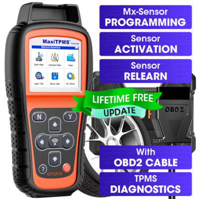 2025 OTOFIX MaxiTPMS 808 TPMS Diagnosegerät RDKS MX-Sensor Programmier Relearn