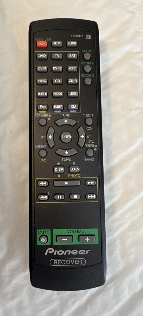 まとめ売り PSA9 TVレポーター ボタン アンズ Pioneer Elite VSX-84TXSi Audio Video Receiver TESTED BUNDLE w