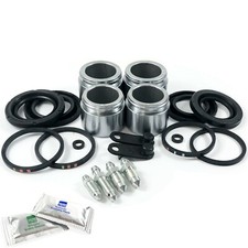Front Brake Caliper Repair Kit Piston Fit Bmw 8 Series E31 90-99 4 Pot Scr0061h