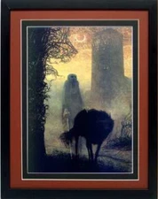 Zdzislaw Beksinski Framed Poster – Dark Surrealism Horror Gothic Wall Art
