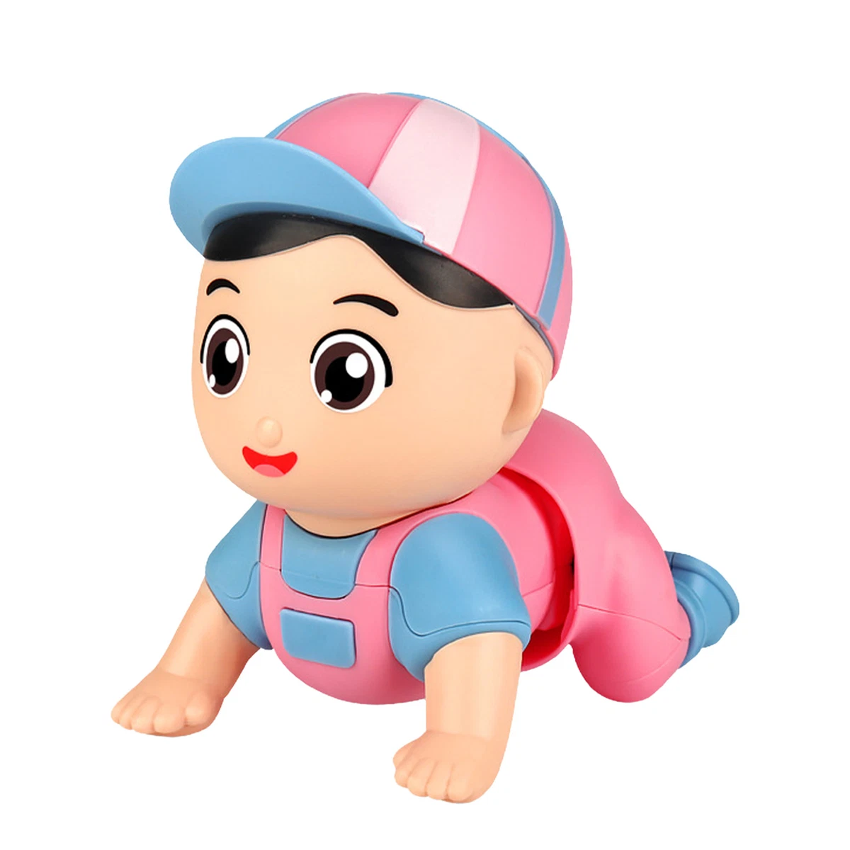 Crawling baby 2024 doll toy